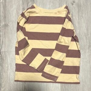 Striped Kids Long Sleeve Shirt